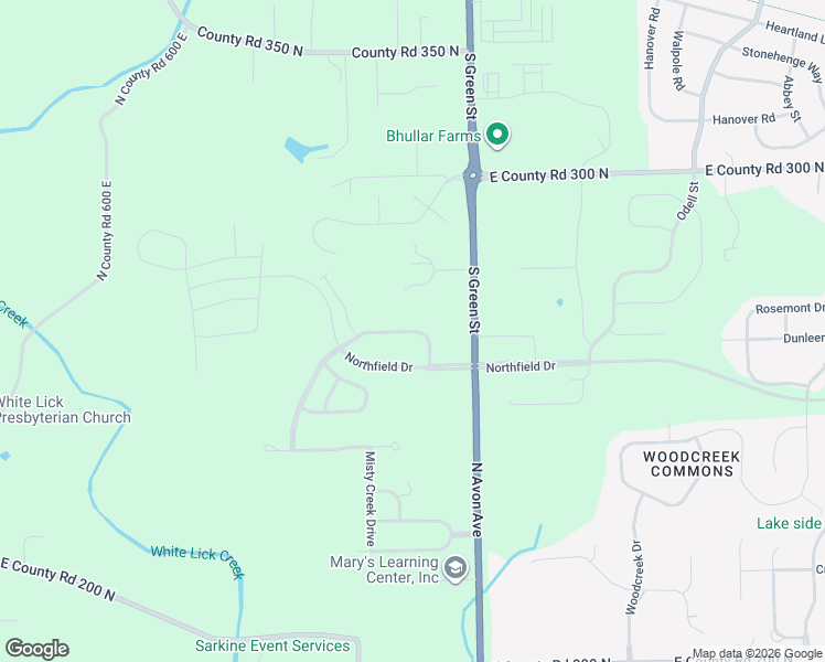 map of restaurants, bars, coffee shops, grocery stores, and more near 6750 Legacy Park Drive in Brownsburg