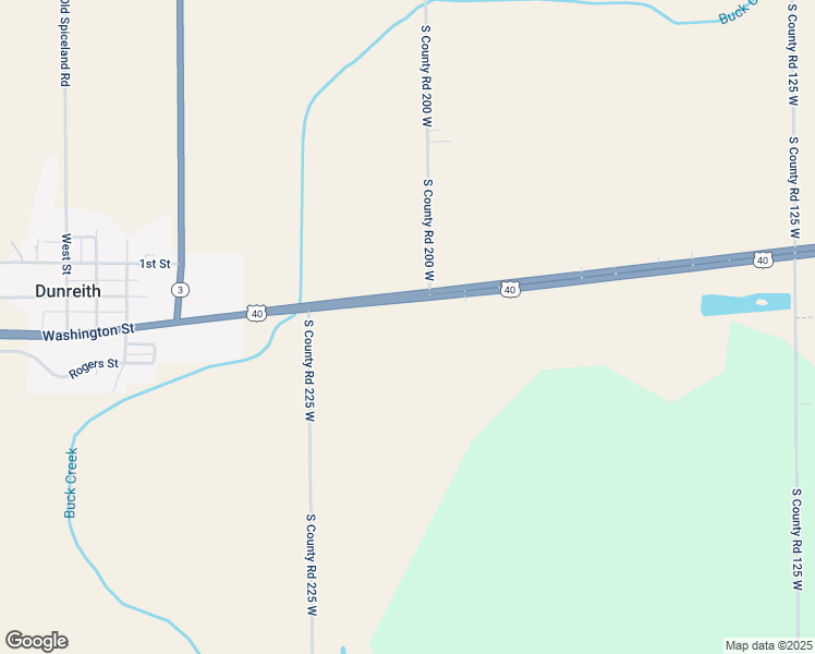 map of restaurants, bars, coffee shops, grocery stores, and more near 1959 U.S. Highway 40 in Spiceland