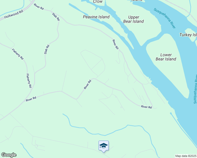 map of restaurants, bars, coffee shops, grocery stores, and more near 8 Riverview Road in Delta