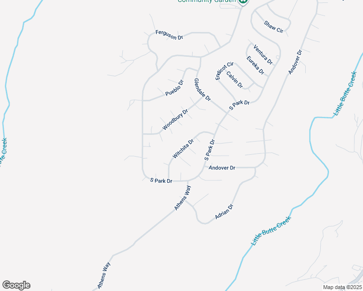 map of restaurants, bars, coffee shops, grocery stores, and more near 13553 Witchita Drive in Magalia