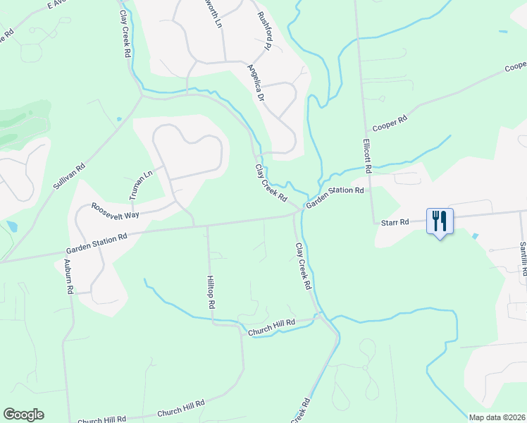 map of restaurants, bars, coffee shops, grocery stores, and more near 1935 Garden Station Road in Avondale
