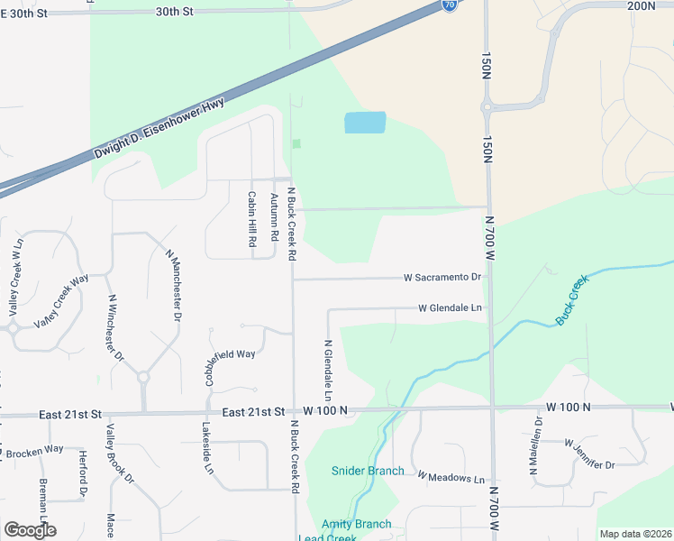 map of restaurants, bars, coffee shops, grocery stores, and more near 7420 West Sacramento Drive in Greenfield