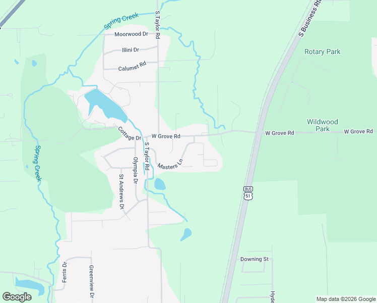 map of restaurants, bars, coffee shops, grocery stores, and more near W Alpine Ave in Decatur