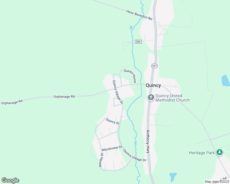 map of restaurants, bars, coffee shops, grocery stores, and more near 101C Quincy Village Drive in Waynesboro