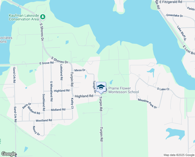 map of restaurants, bars, coffee shops, grocery stores, and more near 3043 Tempe Drive in Decatur