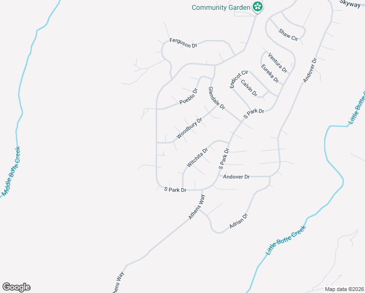 map of restaurants, bars, coffee shops, grocery stores, and more near 13595 Babson Court in Magalia