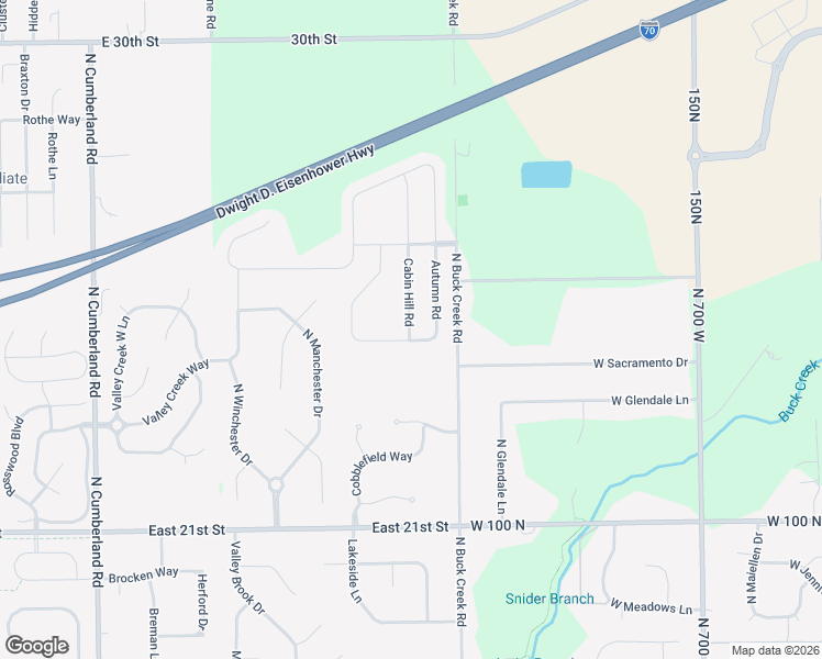 map of restaurants, bars, coffee shops, grocery stores, and more near 2472 Cabin Hill Road in Indianapolis