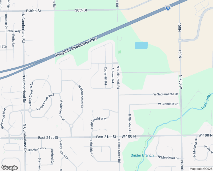 map of restaurants, bars, coffee shops, grocery stores, and more near 2472 Cabin Hill Road in Indianapolis