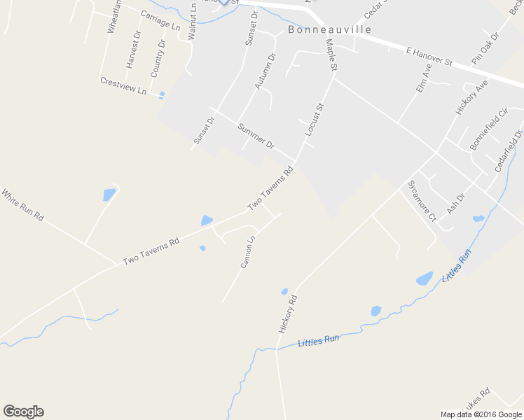 map of restaurants, bars, coffee shops, grocery stores, and more near 11 Colonial Drive in Gettysburg