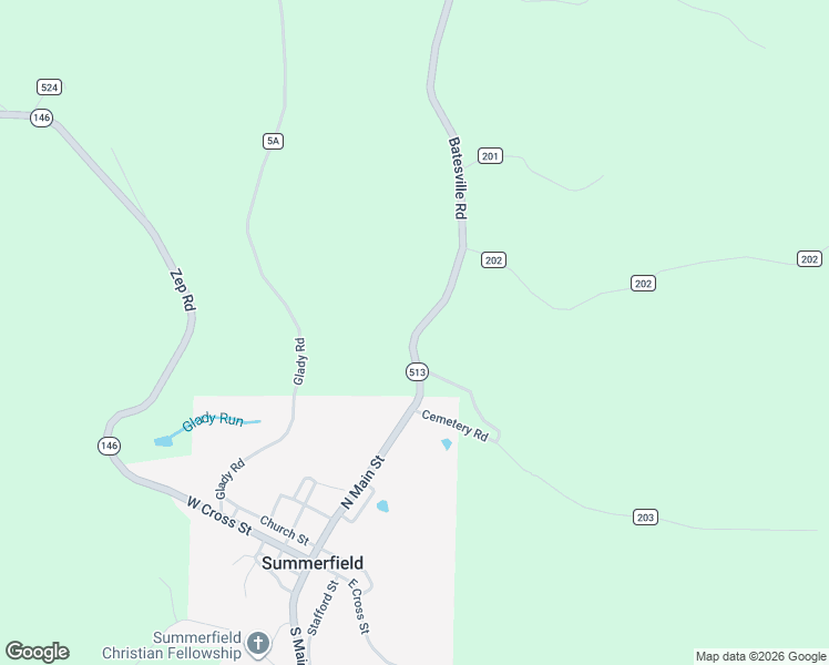 map of restaurants, bars, coffee shops, grocery stores, and more near in Summerfield