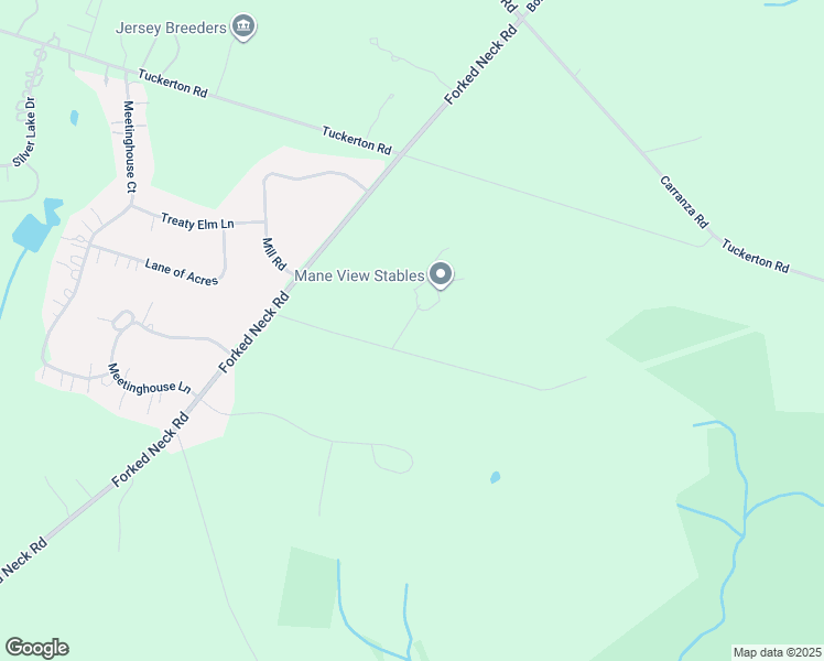 map of restaurants, bars, coffee shops, grocery stores, and more near 28 Oriental Road in Shamong