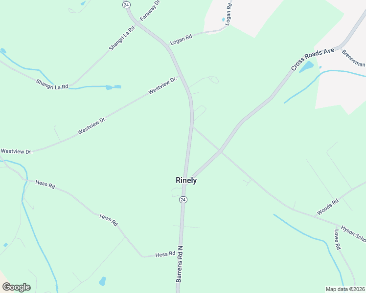 map of restaurants, bars, coffee shops, grocery stores, and more near 14996 Winterstown Rd in Stewartstown