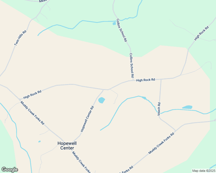 map of restaurants, bars, coffee shops, grocery stores, and more near 9599 High Rock Road in Airville