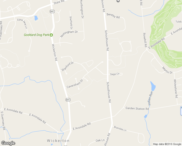 map of restaurants, bars, coffee shops, grocery stores, and more near 11 Caversham Drive in West Grove
