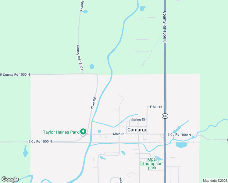map of restaurants, bars, coffee shops, grocery stores, and more near 416 North White Oak in Camargo