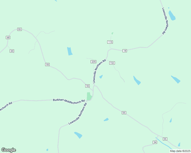 map of restaurants, bars, coffee shops, grocery stores, and more near 48564 Lewisville Northern Road in Lewisville