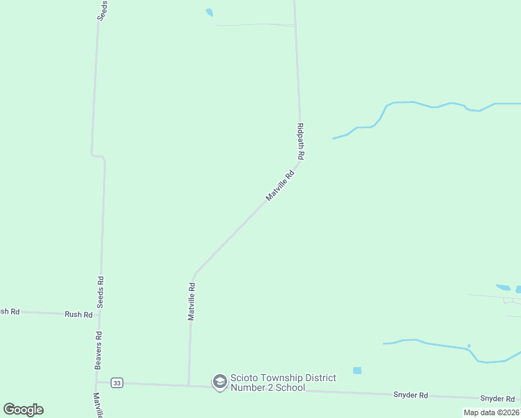 map of restaurants, bars, coffee shops, grocery stores, and more near 7780 Matville Road in Grove City