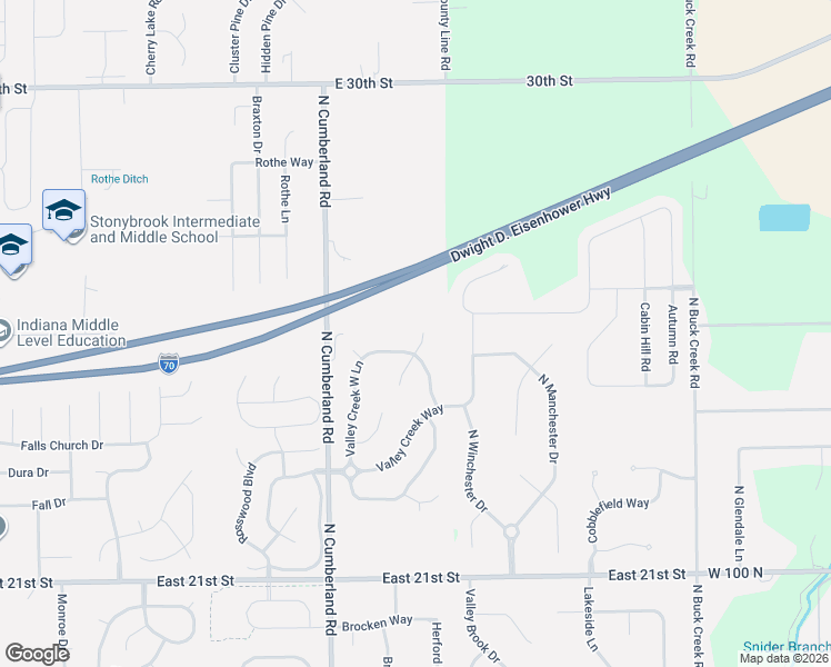 map of restaurants, bars, coffee shops, grocery stores, and more near 2416 Borgman Drive in Indianapolis
