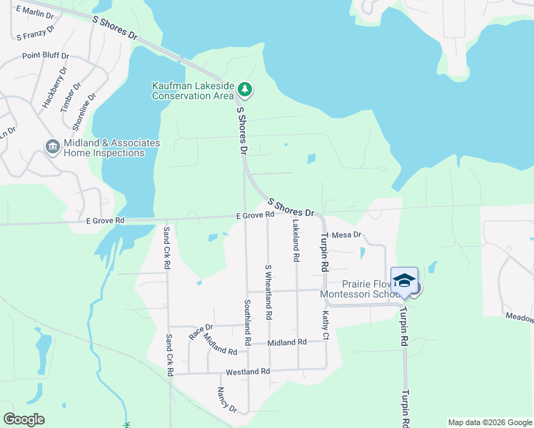 map of restaurants, bars, coffee shops, grocery stores, and more near 2901 South Wheatland Road in Decatur