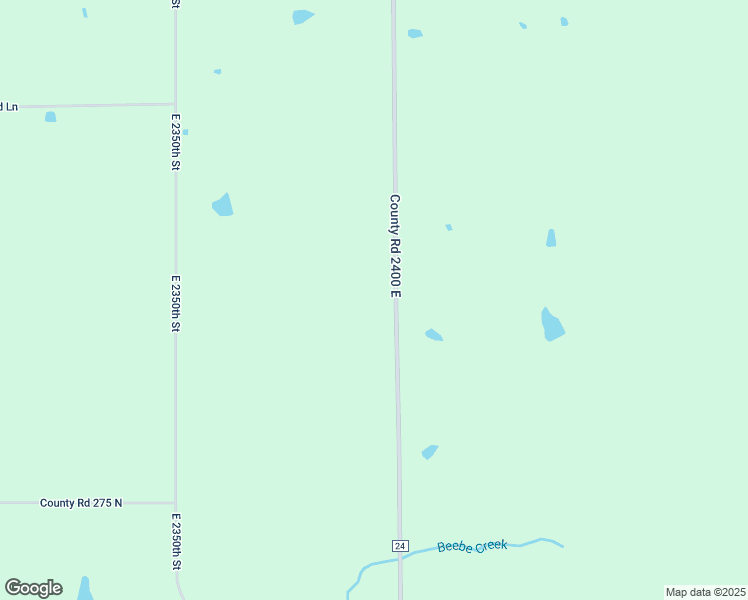 map of restaurants, bars, coffee shops, grocery stores, and more near 323 County Road 2400 East in Barry