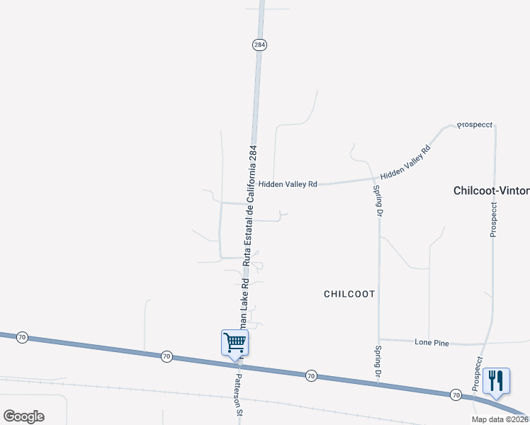 map of restaurants, bars, coffee shops, grocery stores, and more near 1770 Dori Way in Chilcoot-Vinton