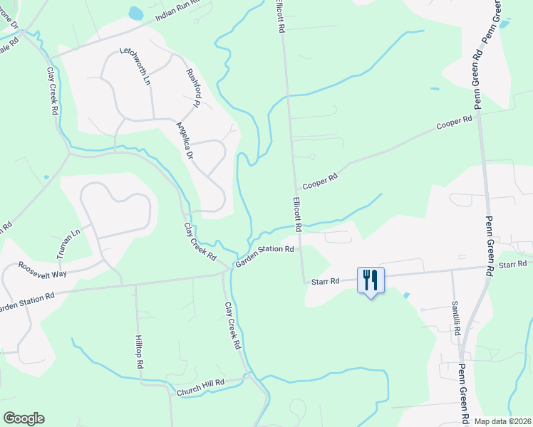 map of restaurants, bars, coffee shops, grocery stores, and more near 179 Ellicott Road in Avondale