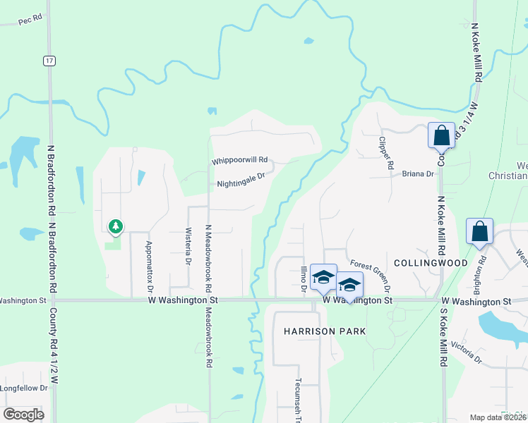 map of restaurants, bars, coffee shops, grocery stores, and more near 2-24 Partridge Road in Springfield