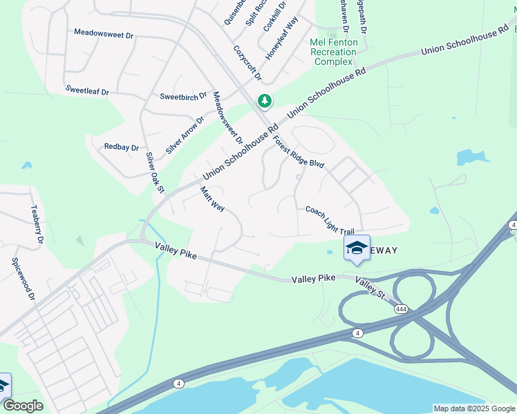 map of restaurants, bars, coffee shops, grocery stores, and more near 4004 Loyala Chase Ln in Dayton