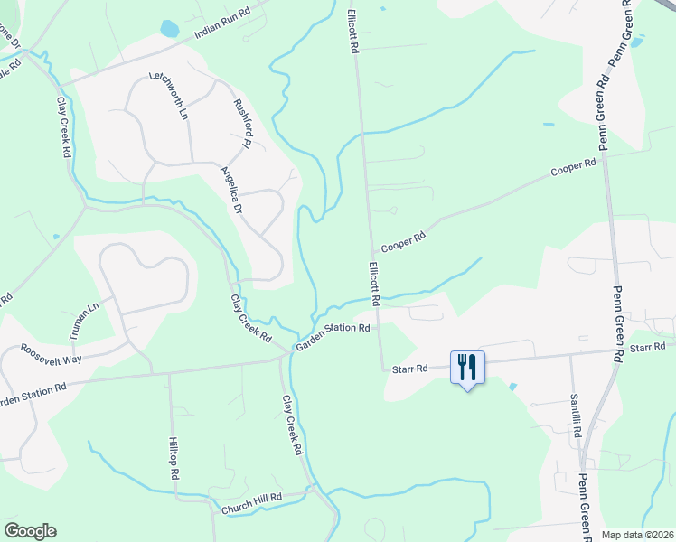 map of restaurants, bars, coffee shops, grocery stores, and more near 179 Ellicott Road in Avondale