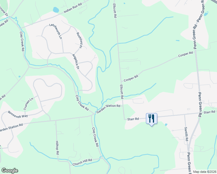 map of restaurants, bars, coffee shops, grocery stores, and more near 179 Ellicott Road in Avondale