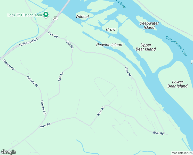 map of restaurants, bars, coffee shops, grocery stores, and more near Riverview Road West in Delta