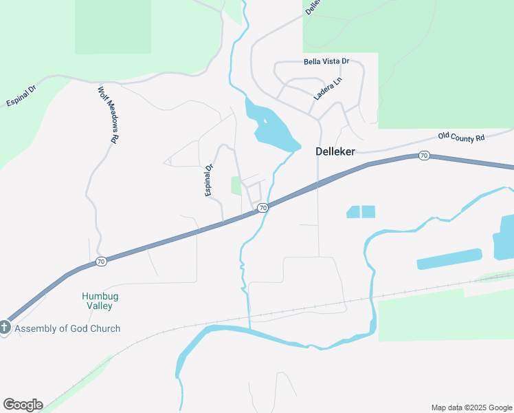 map of restaurants, bars, coffee shops, grocery stores, and more near 73708-73720 State Highway 70 in Portola