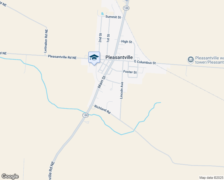 map of restaurants, bars, coffee shops, grocery stores, and more near 319 Lincoln Avenue in Pleasantville