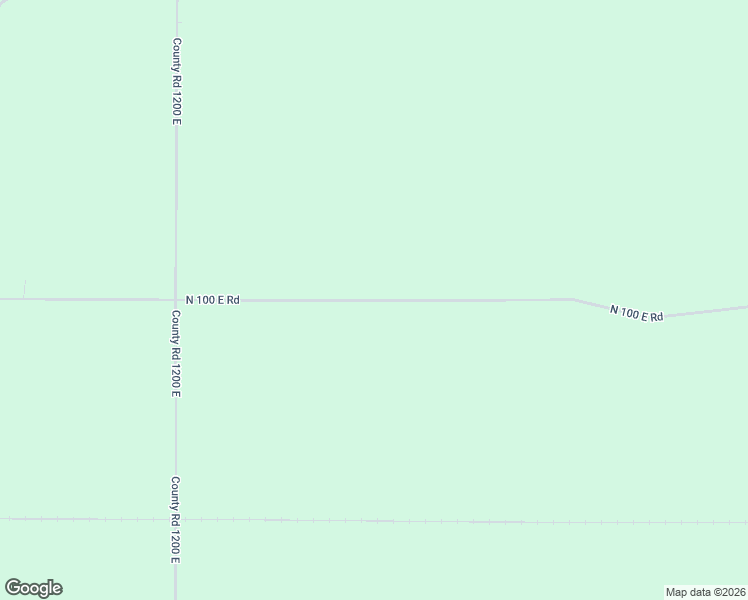 map of restaurants, bars, coffee shops, grocery stores, and more near 1227-1395 North 100 East Road in Atwood