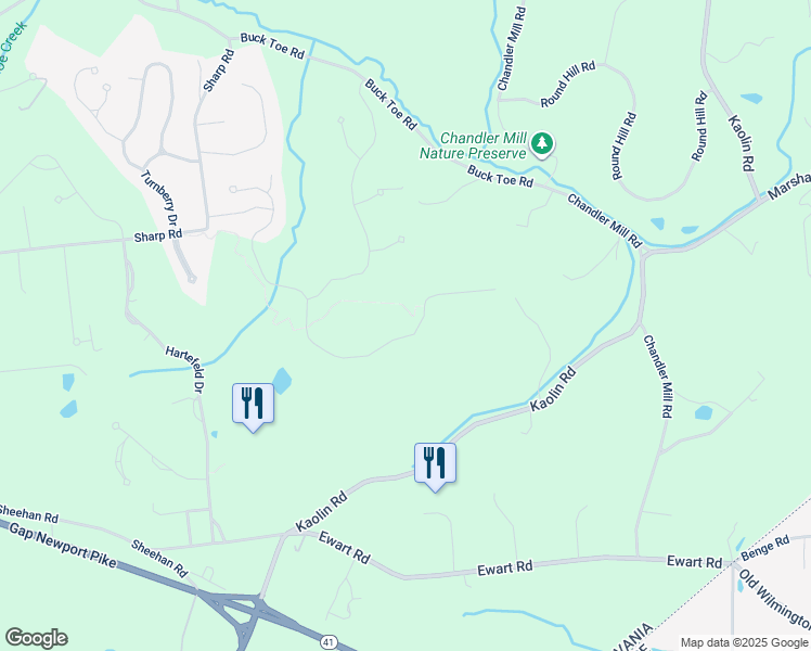 map of restaurants, bars, coffee shops, grocery stores, and more near 409 Pyles Mountain Lane in Avondale