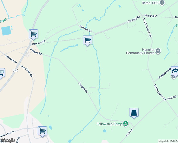 map of restaurants, bars, coffee shops, grocery stores, and more near 330 Deagen Road in Hanover