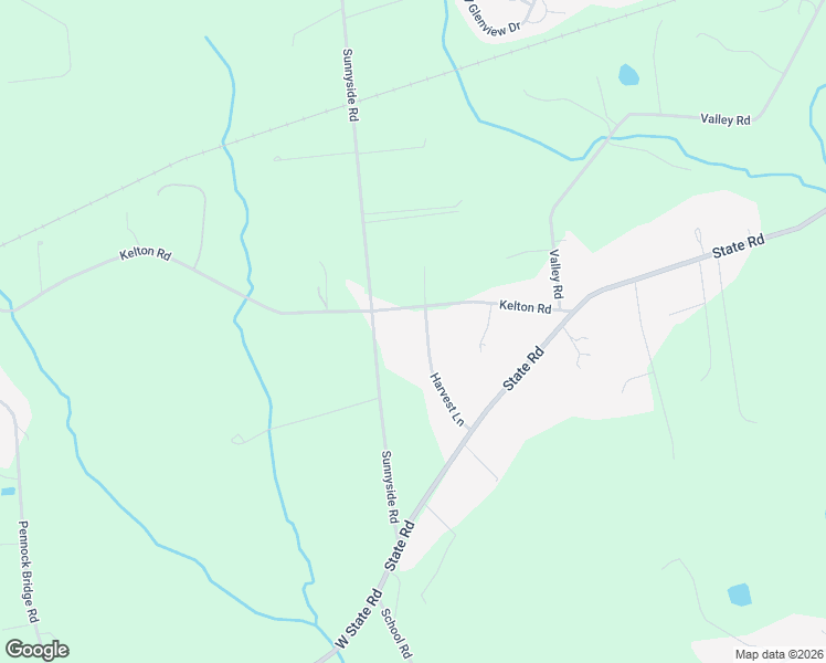 map of restaurants, bars, coffee shops, grocery stores, and more near 34 Harvest Lane in West Grove