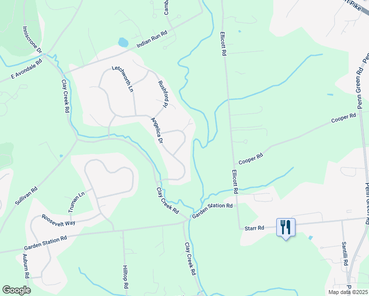map of restaurants, bars, coffee shops, grocery stores, and more near 3 Belmont Circle in Avondale