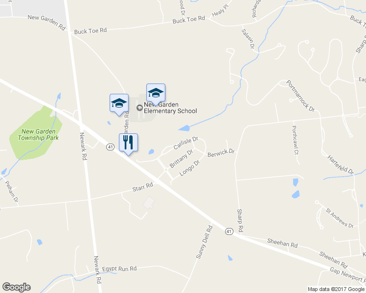 map of restaurants, bars, coffee shops, grocery stores, and more near 340 Carlisle Drive in Avondale