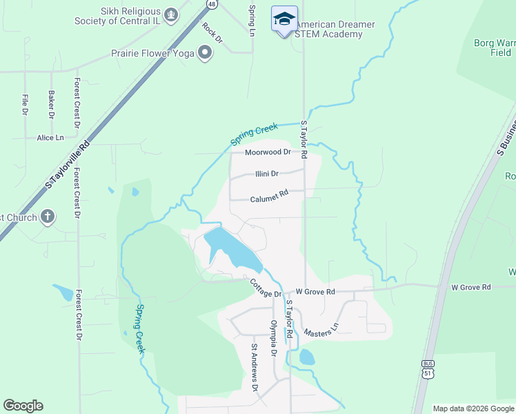 map of restaurants, bars, coffee shops, grocery stores, and more near 1551 Dunwood Lane in Decatur
