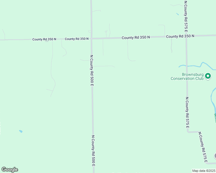 map of restaurants, bars, coffee shops, grocery stores, and more near 3171 North County Road 500 East in Danville