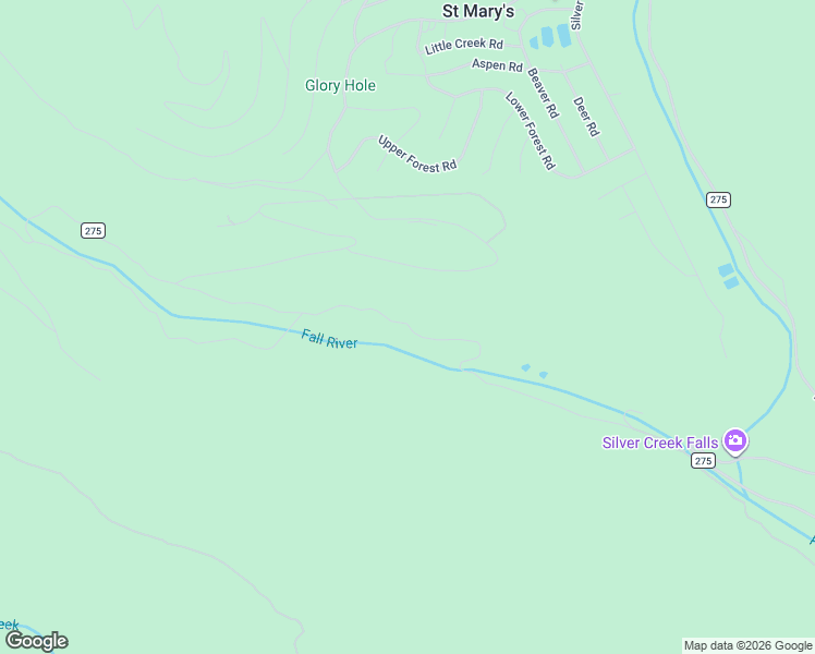map of restaurants, bars, coffee shops, grocery stores, and more near Rainbow Road in Idaho Springs