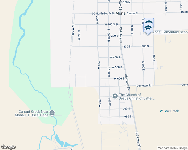 map of restaurants, bars, coffee shops, grocery stores, and more near 318 700 South in Mona