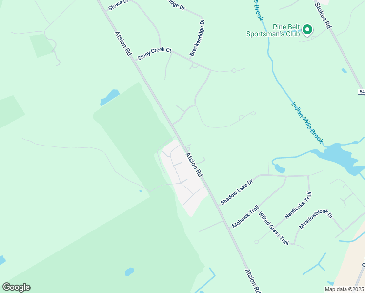 map of restaurants, bars, coffee shops, grocery stores, and more near 1 Oakview Drive in Shamong