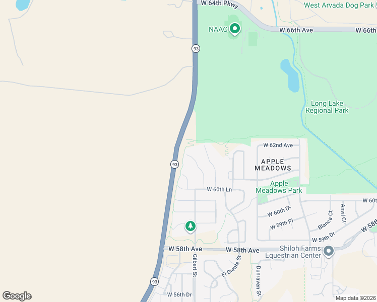 map of restaurants, bars, coffee shops, grocery stores, and more near 6184 Flattop Street in Golden