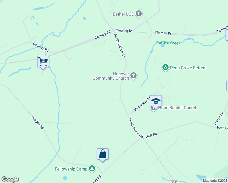 map of restaurants, bars, coffee shops, grocery stores, and more near 1966 Smith Station Rd in Hanover