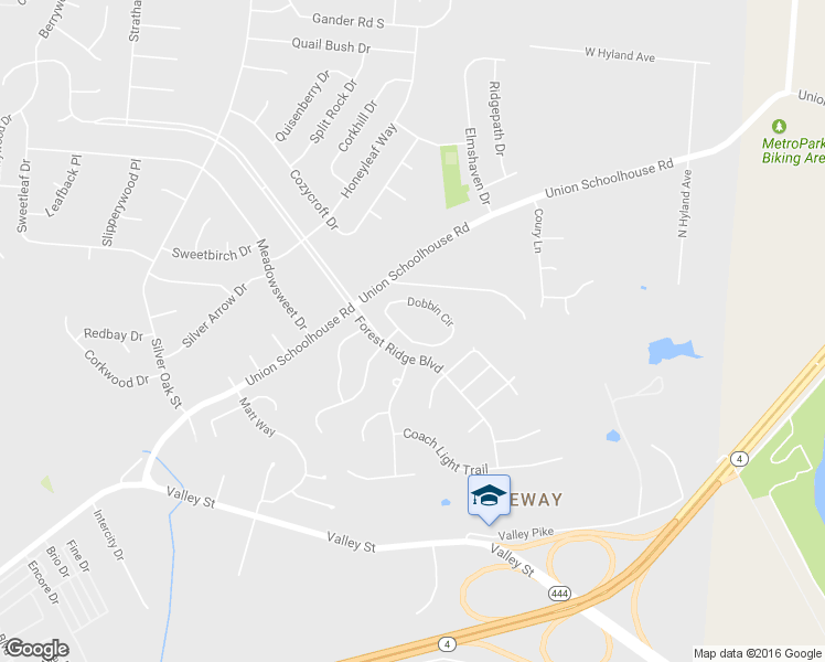 map of restaurants, bars, coffee shops, grocery stores, and more near 4360 Dobbin Cir in Dayton