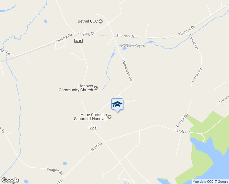 map of restaurants, bars, coffee shops, grocery stores, and more near 6451 Pamadeva Road in Hanover