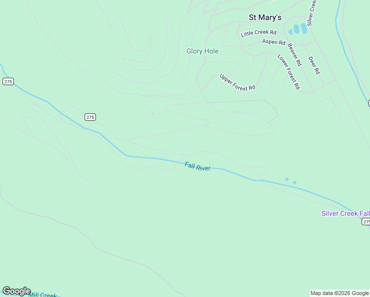 map of restaurants, bars, coffee shops, grocery stores, and more near 940 Rainbow Road in Idaho Springs