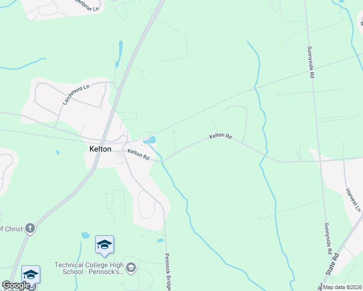 map of restaurants, bars, coffee shops, grocery stores, and more near 250 Kelton Road in West Grove